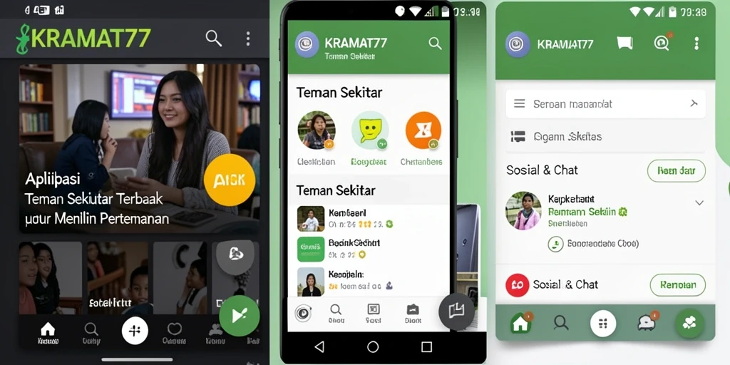 Tampilan antarmuka KRAMAT77 yang menarik dan fungsional.